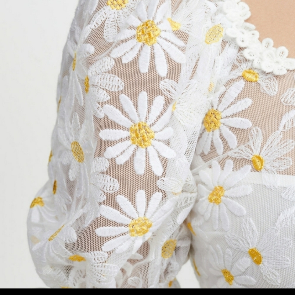 VINTAGE DAISY MINI DRESS - Picture 6 of 16
